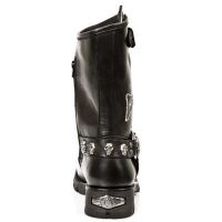 Сапоги ITALI NEGRO, BOX PLANE, MOTORCYCLE NEGRO (FC) New Rock M.7622-S1 - маленькая картинка