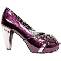 Туфли METALLIC LILA, PLATAFORMA TACON ROCK ACERO New Rock M.5003-S2 - маленькая картинка