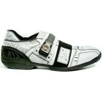Туфли NAPA BLANCA, CHAROL STUCO BLANCO, SERPIENTE BLANCA P New Rock M.8147-R3 - маленькая картинка