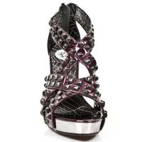 Туфли METALLIC LILA, PLATAFORMA TACON ROCK ACERO New Rock M.5002-S2 - маленькая картинка