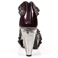 Туфли METALLIC LILA, PLATAFORMA TACON ROCK ACERO New Rock M.5002-S2 - маленькая картинка