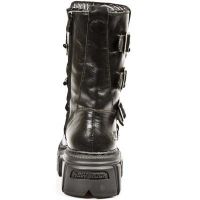 Сапоги NOMADA NEGRO, TERMINATOR NEGRO ACERO New Rock M.ME373-S1 - маленькая картинка