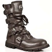 Ботинки GALIA MARRON, PLANING MARRON SIN New Rock M.1473-R5 - маленькая картинка