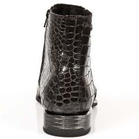 Туфли COCO GRIS BRILLO, VIP-1 NEGRO TACON ACERO New Rock M.2260-R6 - маленькая картинка