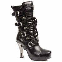Сапоги NOMADA NEGRO, DEAD9 ACERO New Rock M.48373-S51 - маленькая картинка