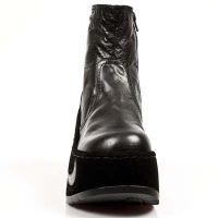 Ботинки NOMADA NEGRO, WEDGE New Rock M.WE001-S1 - маленькая картинка