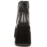 Ботинки NOMADA NEGRO, WEDGE New Rock M.WE001-S1 - маленькая картинка