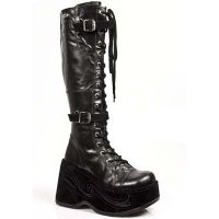Сапоги NOMADA NEGRO, WEDGE New Rock M.WE003-S1 - маленькая картинка
