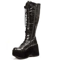 Сапоги NOMADA NEGRO, WEDGE New Rock M.WE003-S1 - маленькая картинка
