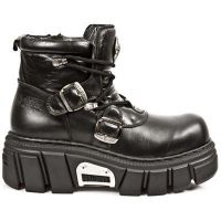 Ботинки NOMADA NEGRO, TERMINAATOR NEGRO ACERO New Rock M.ME988-S1 - маленькая картинка
