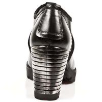 Ботильоны NOMADA NEGRO, TRAIL NEGRO TACON ACERO3 New Rock M.TR011-S1 - маленькая картинка