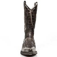 Сапоги NOMADA MARRON Y AMAZANA MARRON, WEST MARRON ACERO T.ACE New Rock M.7921-S4 - маленькая картинка