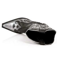 Сапоги PULIK ACERO E ITALI NEGRO, WEST NEGRO ACERO T.ACERO New Rock M.7921-S3 - маленькая картинка