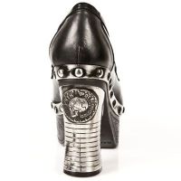 Туфли NOMADA NEGRO, ITALI NEGRO, PLT.ZUECO NEG-ACE- T.AC New Rock M.Z001-C1 - маленькая картинка