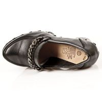 Туфли NOMADA NEGRO, ITALI NEGRO, PLT.ZUECO NEG-ACE- T.AC New Rock M.Z001-C1 - маленькая картинка