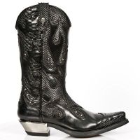 Сапоги PITON NEGRO NOMADA NEGRO WEST NEGRO ACE TACON ACER New Rock M.7952-C3 - маленькая картинка