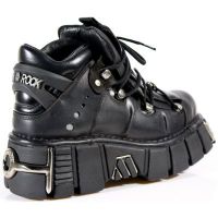 Ботинки ITALI NEGRO, NOMADA NEGRO,TOWER NEGRO ACERO New Rock M.106-E2 - маленькая картинка