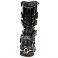 Сапоги ITALI NEGRO, STUCO ACERO, BOX PLANE, TOWER NEGRO A New Rock M.1026-S1 - маленькая картинка