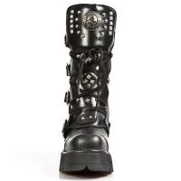 Сапоги NOMADA NEGRO, ITALI NEGRO, PLANING NEGRO M8 ACERO New Rock M.1029-S1 - маленькая картинка