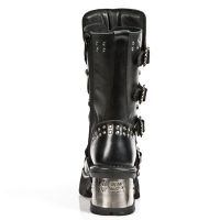 Сапоги NOMADA NEGRO, ITALI NEGRO, PLANING NEGRO M8 ACERO New Rock M.1029-S1 - маленькая картинка