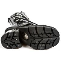 Сапоги NOMADA NEGRO, ITALI NEGRO, PLANING NEGRO M8 ACERO New Rock M.1029-S1 - маленькая картинка