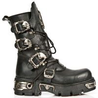 Сапоги ITALI NEGRO, BUFALO NEGRO, NEW REACTOR ORIFICIO New Rock M.1032-S1 - маленькая картинка