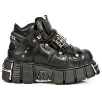 Ботинки ITALI NEGRO, NOMADA NEGRO, TOWER NEGRO ACERO New Rock M.1035-S1 - маленькая картинка