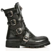 Ботинки ITALI NEGRO, NOMADA NEGRO, PLANING NEGRO SIN New Rock M.1471-S1 - маленькая картинка