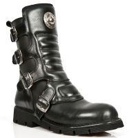 Ботинки ITALI NEGRO, NOMADA NEGRO, PLANING NEGRO SIN New Rock M.1471-S1 - маленькая картинка