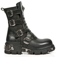 Ботинки ITALI NEGRO NOMADA NEGRO REACTOR NEGRO TOBERAS New Rock M.1471-S2 - маленькая картинка