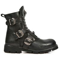 Ботинки ITALI NEGRO, NOMADA NEGRO, PLANING NEGRO SIN New Rock M.1472-S1 - маленькая картинка