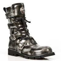 Сапоги M.1473-S5 PULIK ACERO, PLANING NEGRO SIN New Rock M.1473-S5 - маленькая картинка