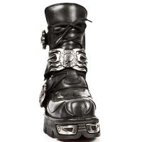 Ботинки ITALI NEGRO PULIK ACERO NEW REACTOR NEGRO ORIFICIO New Rock M.188-S1 - маленькая картинка