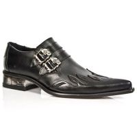 Ботинки NOMADA NEGRO, ITALI NEGRO, CUEROLITE M2 ACERI New Rock M.2358-S1 - маленькая картинка