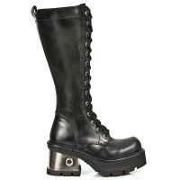 Сапоги M.237-S1 ITALI NEGRO, PLANING NEGRO M8 ACERO New Rock M.237-S1 - маленькая картинка