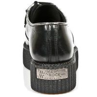 Ботинки NOMADA NEGRO, ITALI NEGRO, BOX PLANE, CREEPERS NEG New Rock M.2415-S1 - маленькая картинка