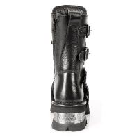 Ботинки M.373 JUNIOR ITALI Y NOMADA NEGRO, PLANING NEGRO M6 OR Y CA New Rock M.373J-S1 - маленькая картинка