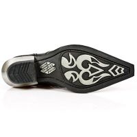 Ботинки NOMADA NEGRO, WEST NEGRO-ACERO TACON ACERO New Rock M.7951-S1 - маленькая картинка