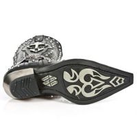 Сапоги M.7954-R1 ANTIK NEGRO ITALI NEGRO WEST NEGRO ACERO TACON ACE New Rock M.7954-R1 - маленькая картинка