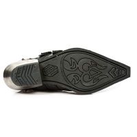  NOMADA NEGRO ITALI NEGRO WEST NEGRO ACERO TACON AC New Rock M.7956-S1 -  