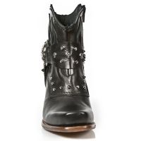  M.7975-S1 NOMADA NEGRO PULIK ACERO SUELA SPAY MIEL TACON BUL New Rock M.7975-S1 -  