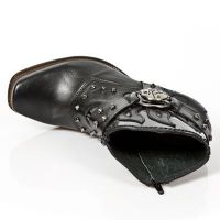 M.7975-S1 NOMADA NEGRO PULIK ACERO SUELA SPAY MIEL TACON BUL New Rock M.7975-S1 -  