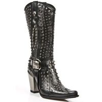  NOMADA NEGRO, NOMADA NEGRO, BULL NEGRO TACON ACERO New Rock M.7981-S3 -  