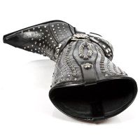  NOMADA NEGRO, NOMADA NEGRO, BULL NEGRO TACON ACERO New Rock M.7981-S3 -  