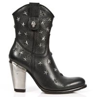 M.7987-S1 BUFALO NEGRO, SUELA SPAY T.BULL ACERO New Rock M.7987-S1 -  