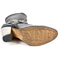  BUFALO NEGRO, SUELA SPAY T.BULL ACERO New Rock M.7988-S5 -  