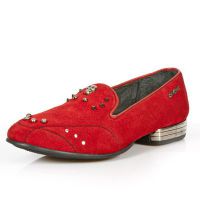 Туфли M.8413-R2 VELOUR ROJO ITALI NEGRO TPU NEGRO SNOB T ACERO New Rock M.8413-R2 - маленькая картинка