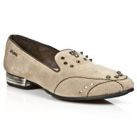 Туфли M.8413-R4 VELOUR ARENA PIEL VIVO MARRON TPU NEGRO SNOB T ACE New Rock M.8413-R4 - маленькая картинка