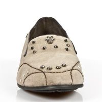 Туфли M.8413-R4 VELOUR ARENA PIEL VIVO MARRON TPU NEGRO SNOB T ACE New Rock M.8413-R4 - маленькая картинка