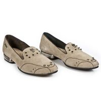 Туфли M.8413-R4 VELOUR ARENA PIEL VIVO MARRON TPU NEGRO SNOB T ACE New Rock M.8413-R4 - маленькая картинка
